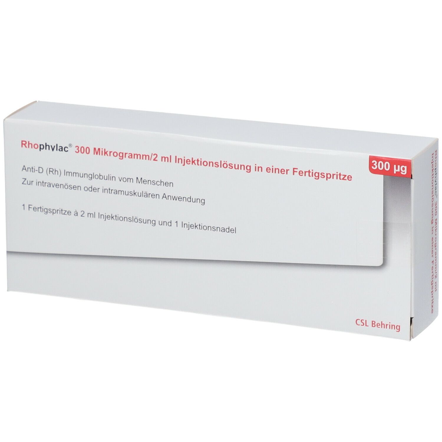 Rhophylac 300 µg/2 ml
