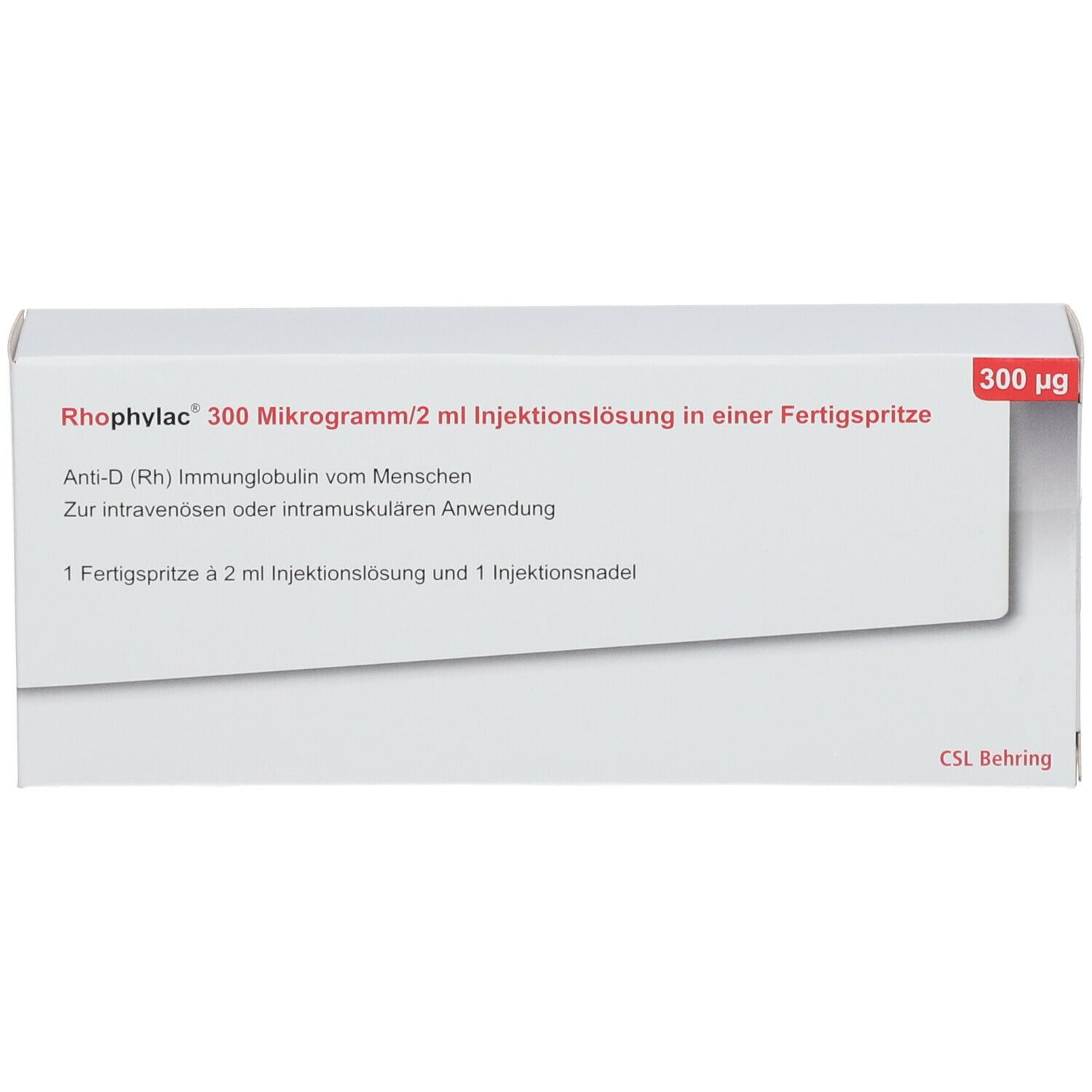 Rhophylac 300 µg/2 ml