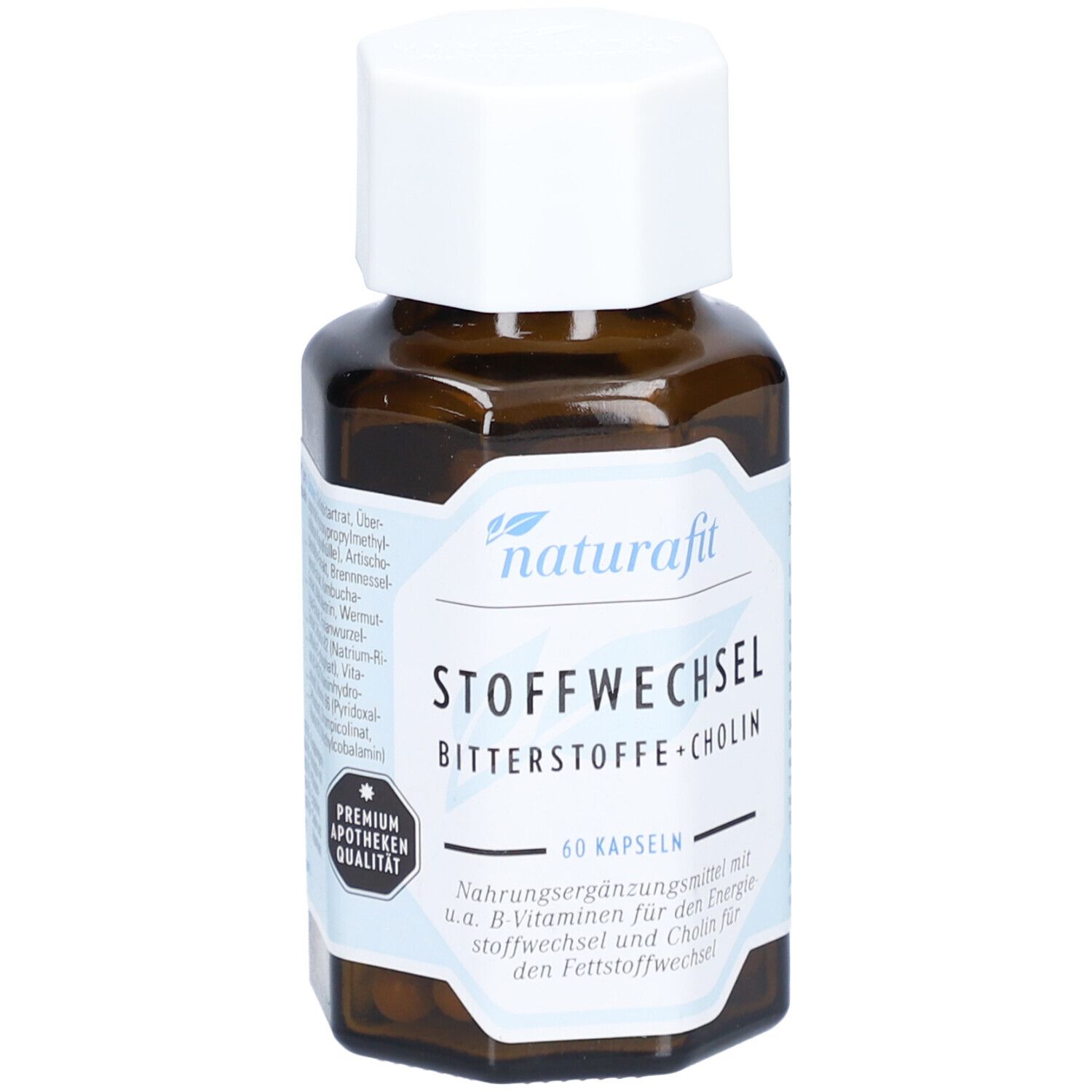 naturafit STOFFWECHSEL BITTERSTOFFE+CHOLIN