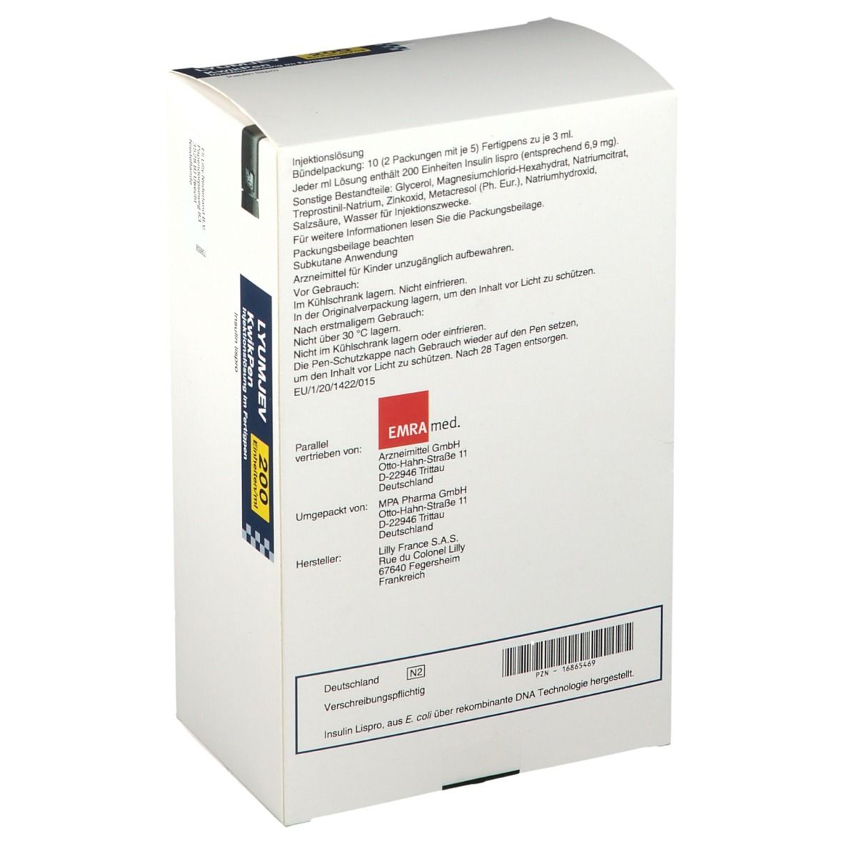 Lyumjev 200 E/ml KwikPen