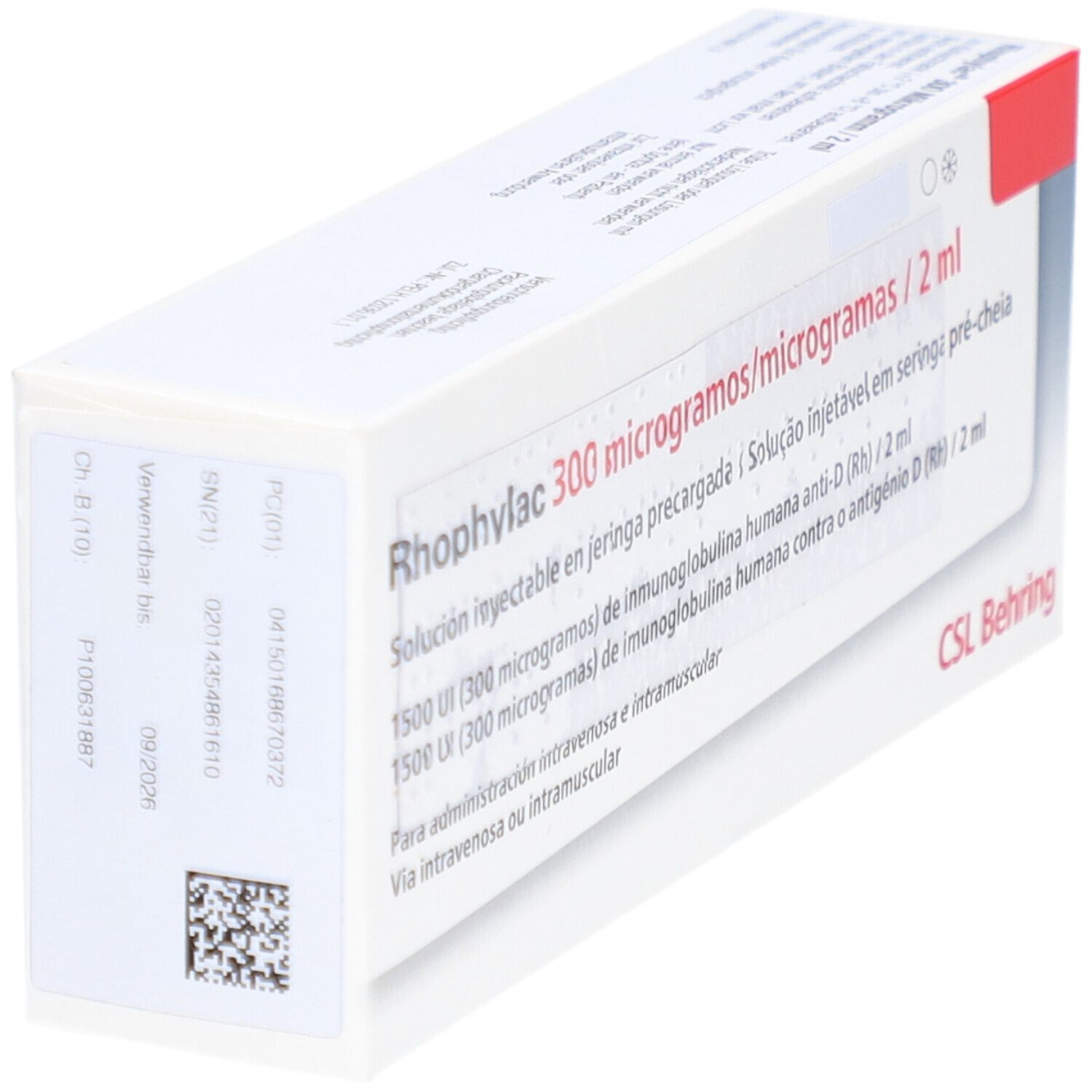 RHOPHYLAC 300 µg/2 ml Injektionslsg.in Fertigspr.