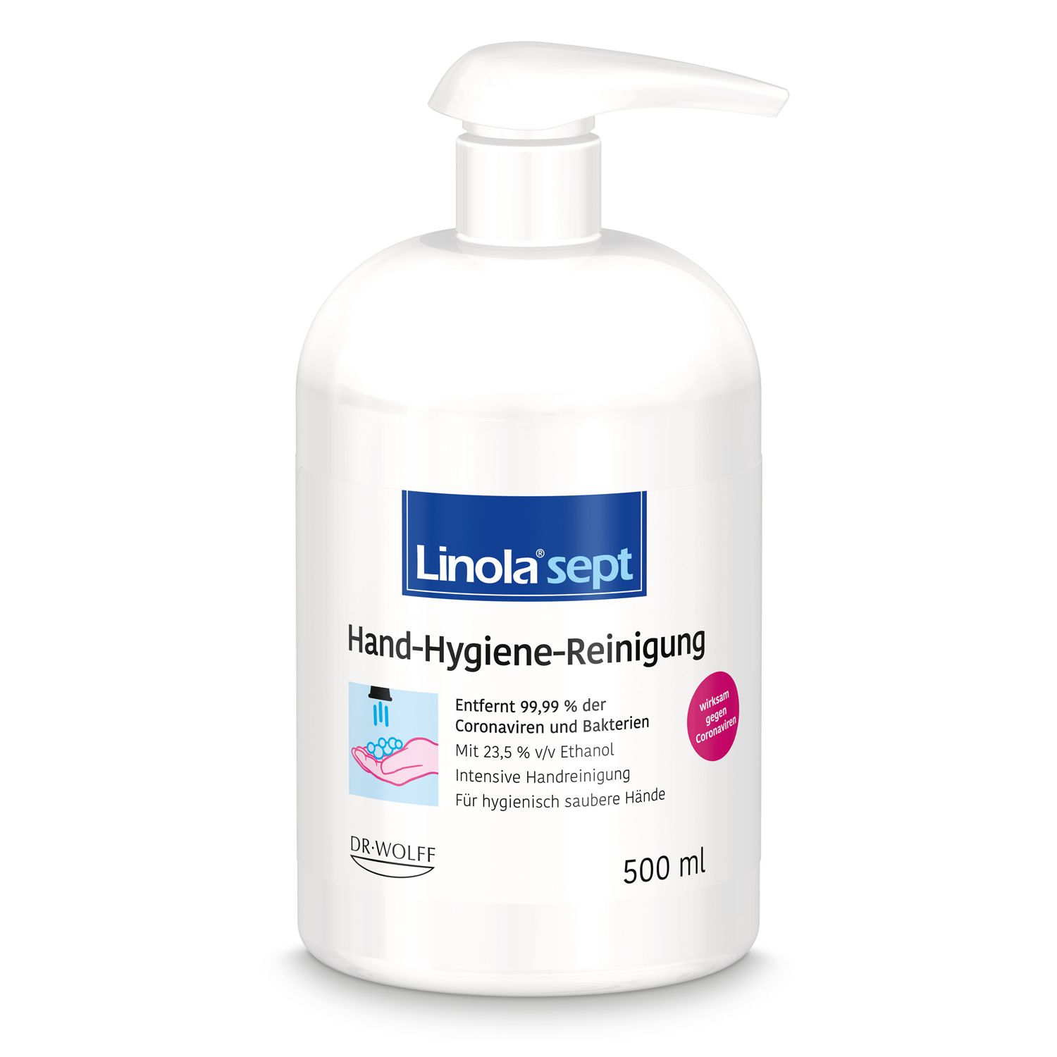 Linola® sept Hand-Hygiene-Reinigung: Handseife für hygienisch saubere Hände