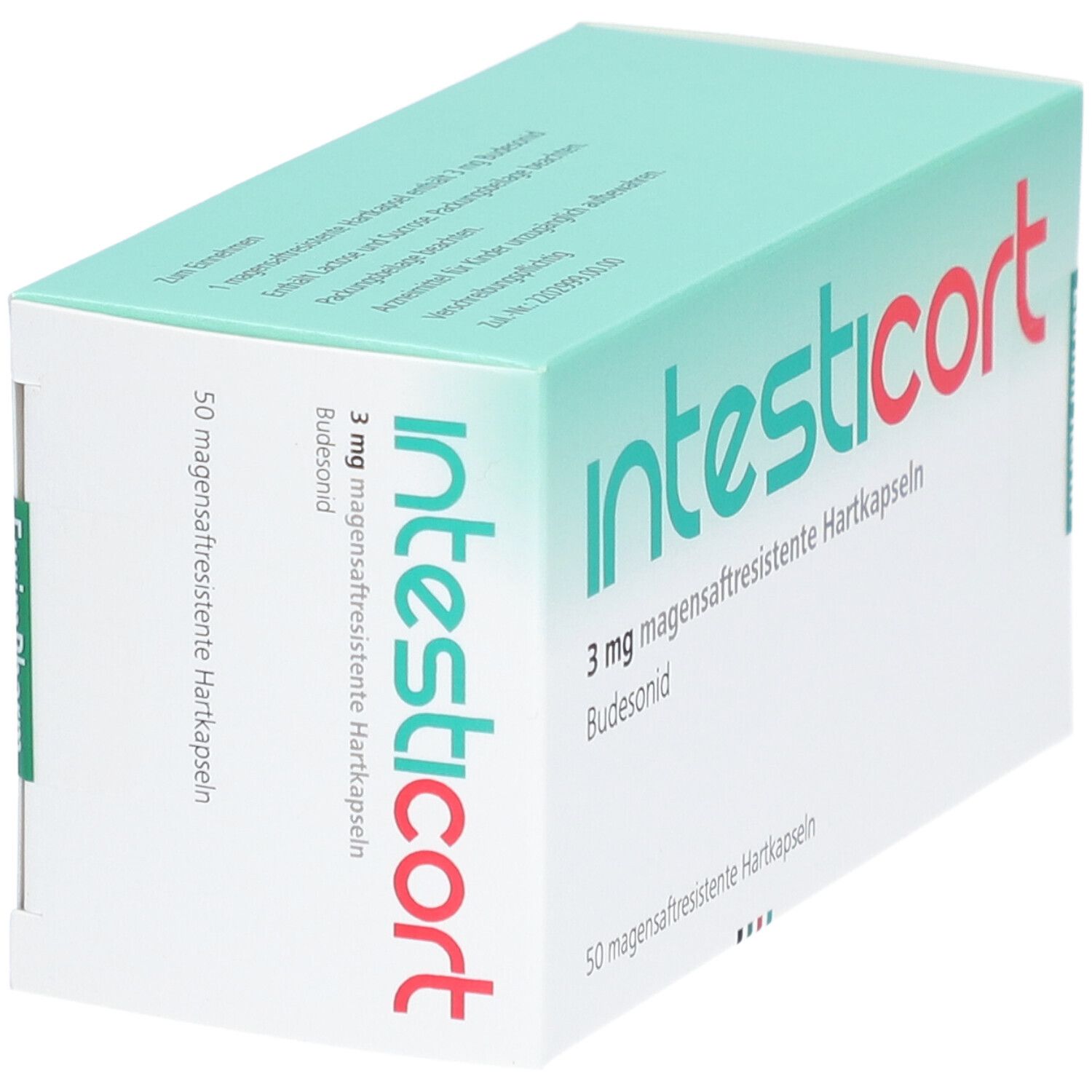 Intesticort 3 mg magensaftresistente Hartkapseln 50 St Magensaftresistente