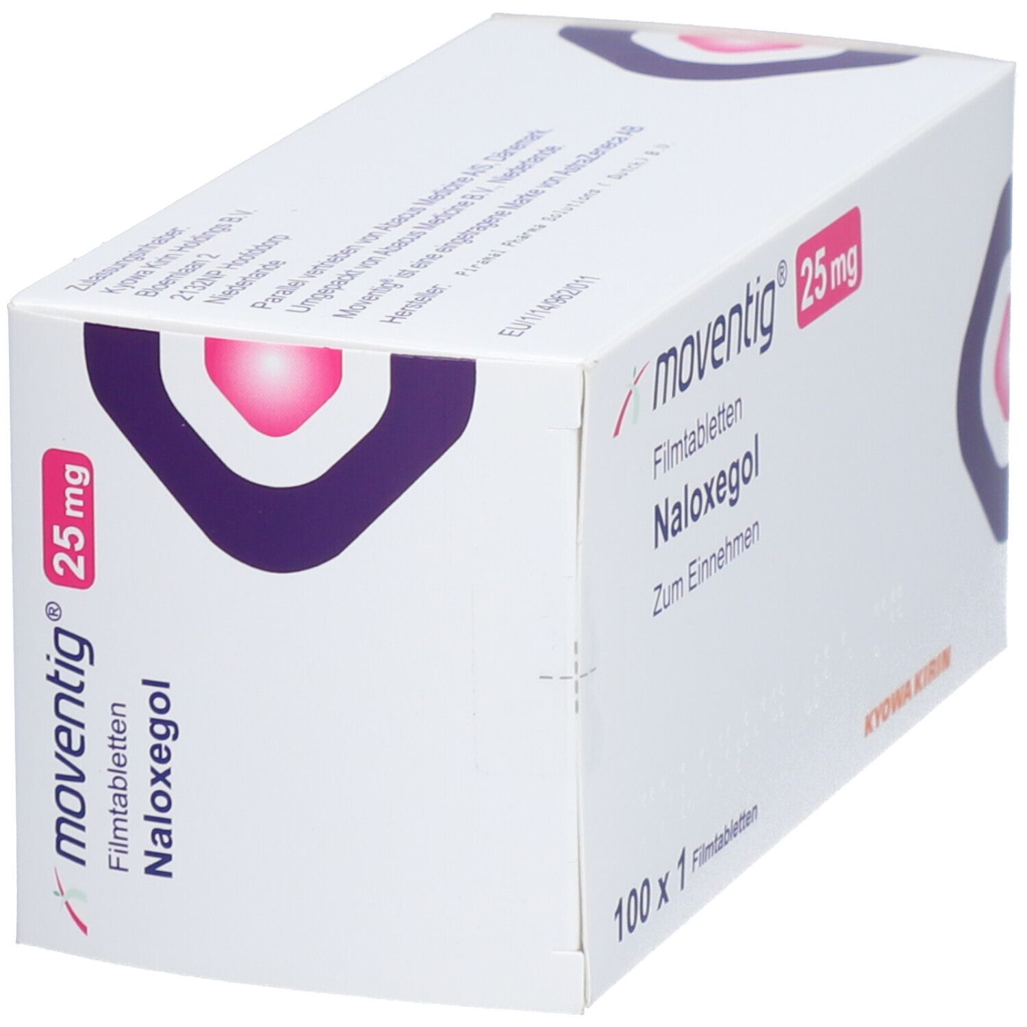 Moventig 25 mg Filmtabletten 100 St