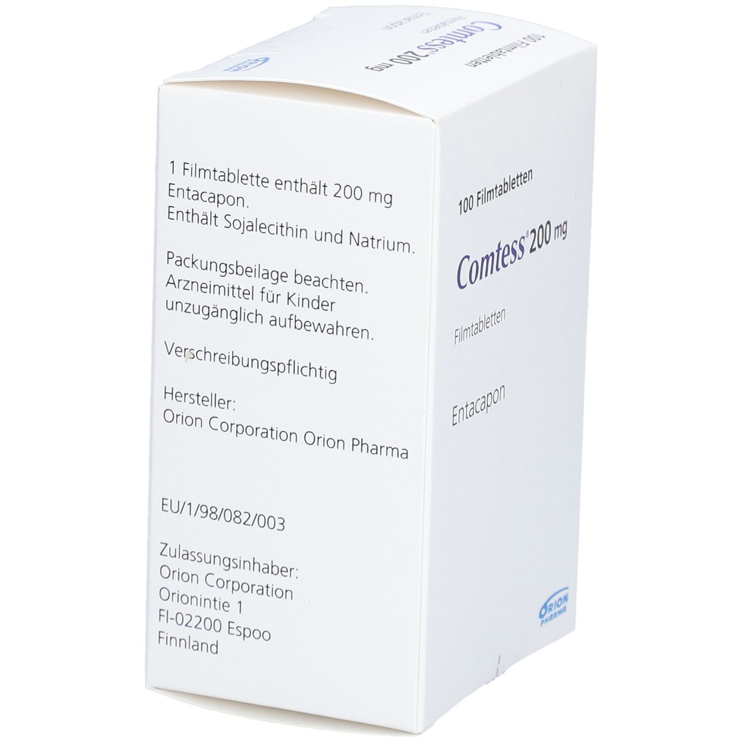 Comtess 200 mg Filmtabletten 100 St