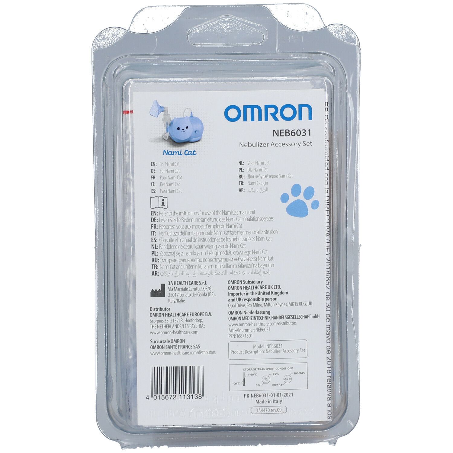 Omron Nami Cat Year Pack 1 St Zubehör