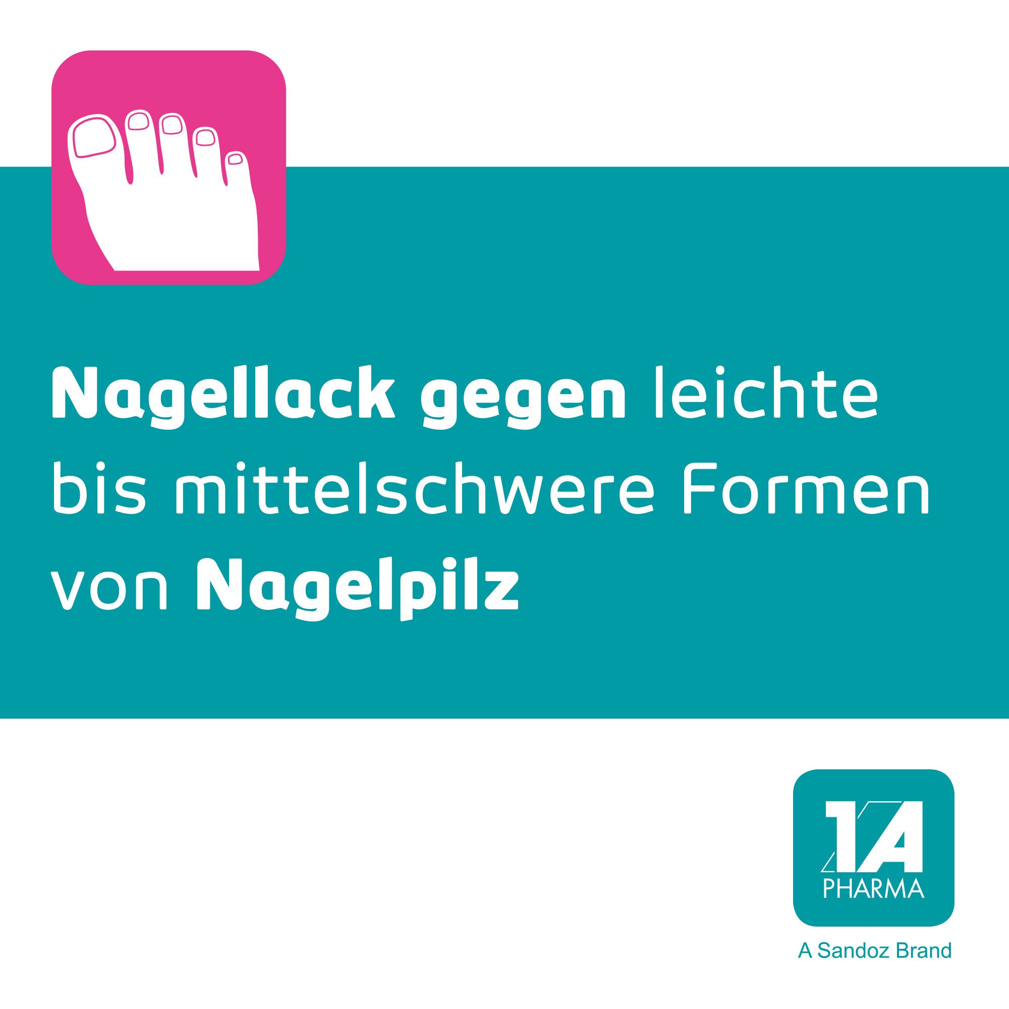 Terbinafin - 1 A Pharma® Nagellack gegen Nagelpilz