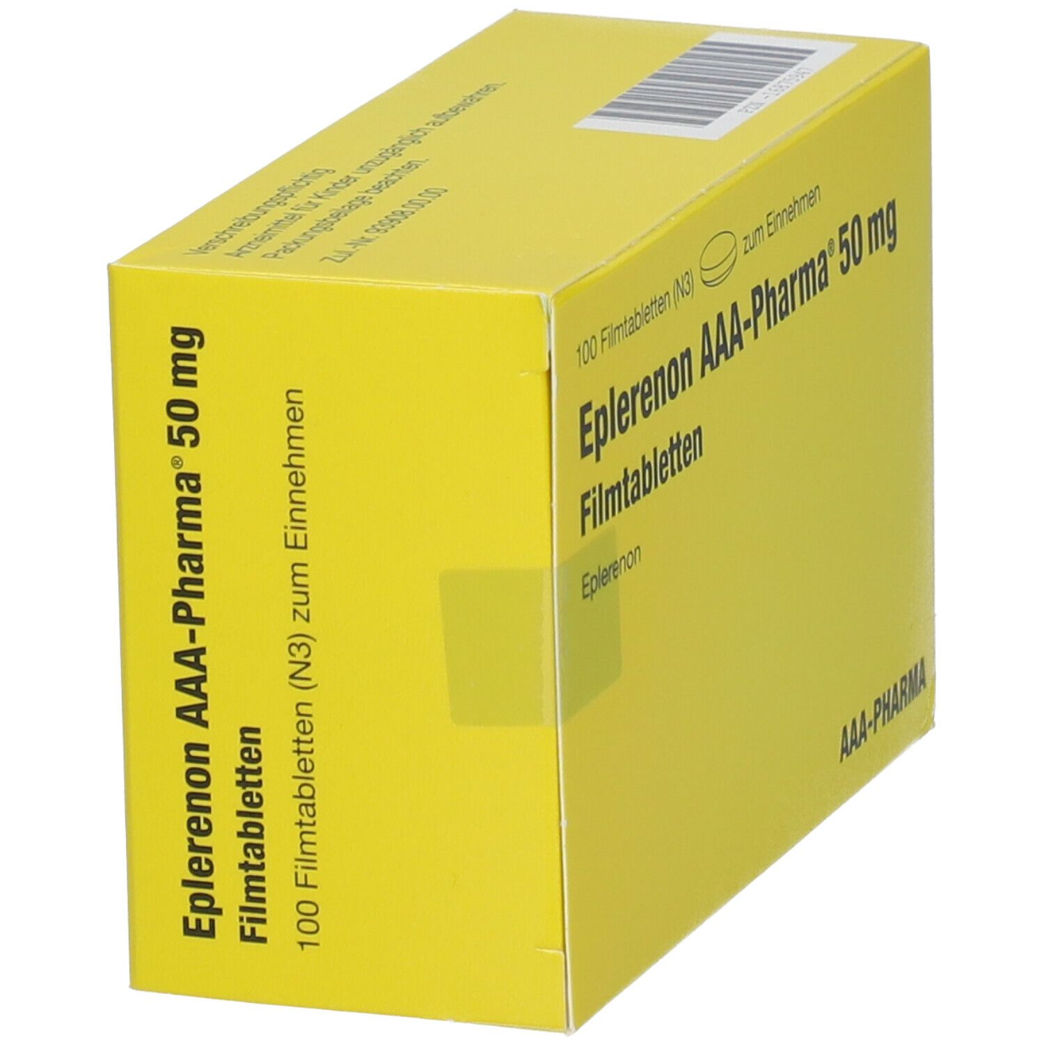 Eplerenon AAA-Pharma 50 mg Filmtabletten 100 St