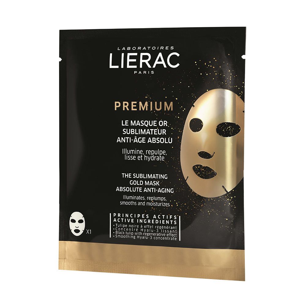 LIERAC PREMIUM  Anti-Age Gold Tuchmaske