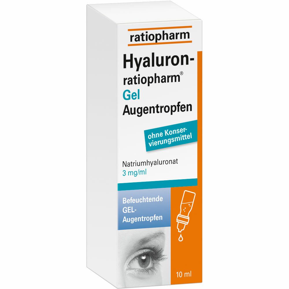 Hyaluron ratiopharm® Gel Augentropfen