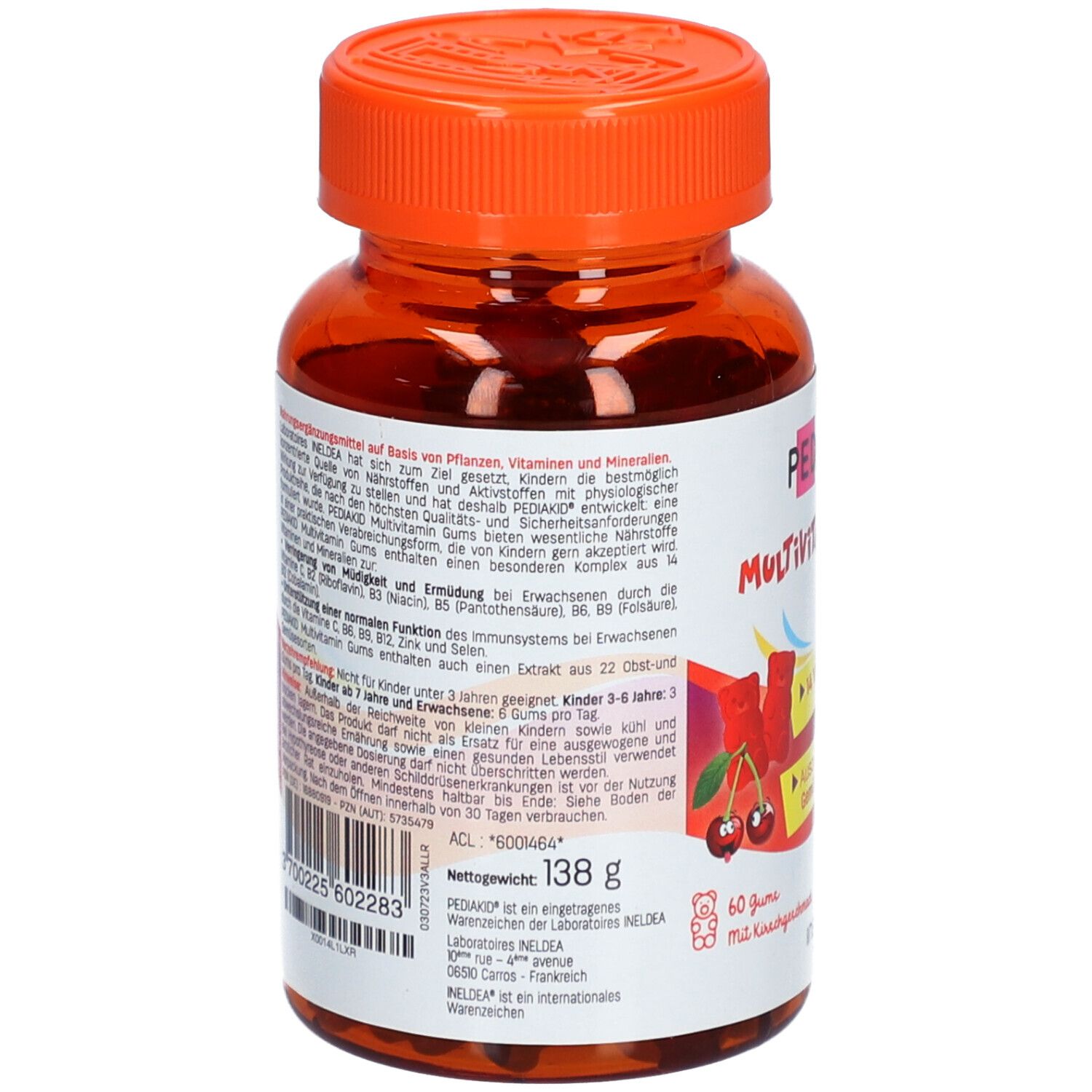 PEDIAKID® Multivitamin-Gums