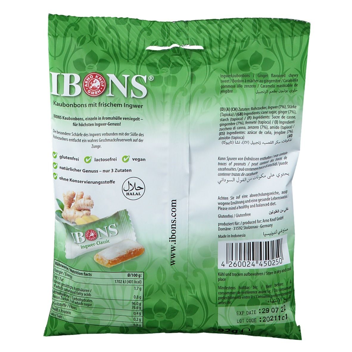 IBONS® Ingwer-Classic