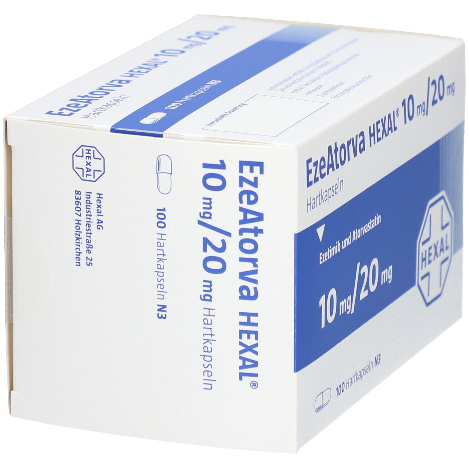 Ezeatorva Hexal 10 mg/20 mg Hartkapseln 100 St