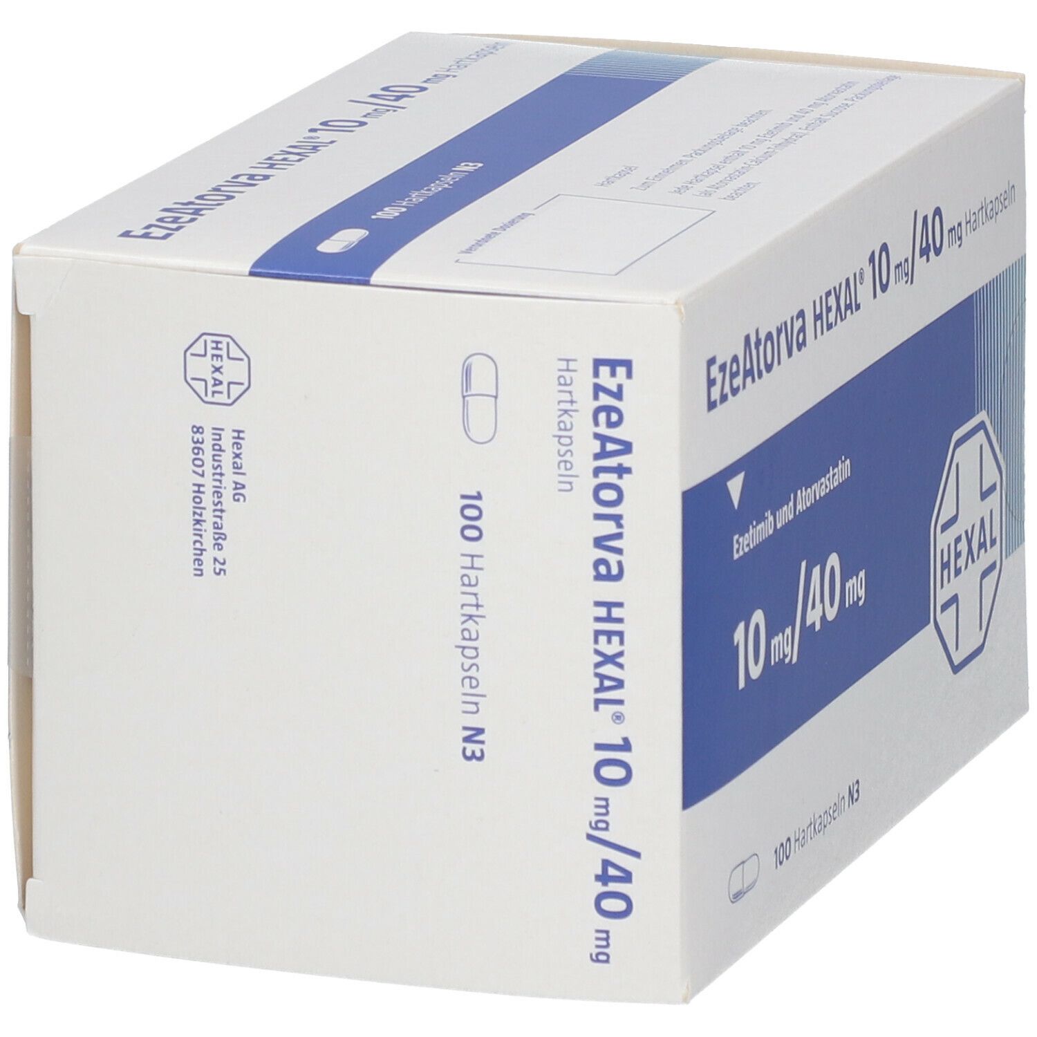 Ezeatorva Hexal 10 mg/40 mg Hartkapseln 100 St