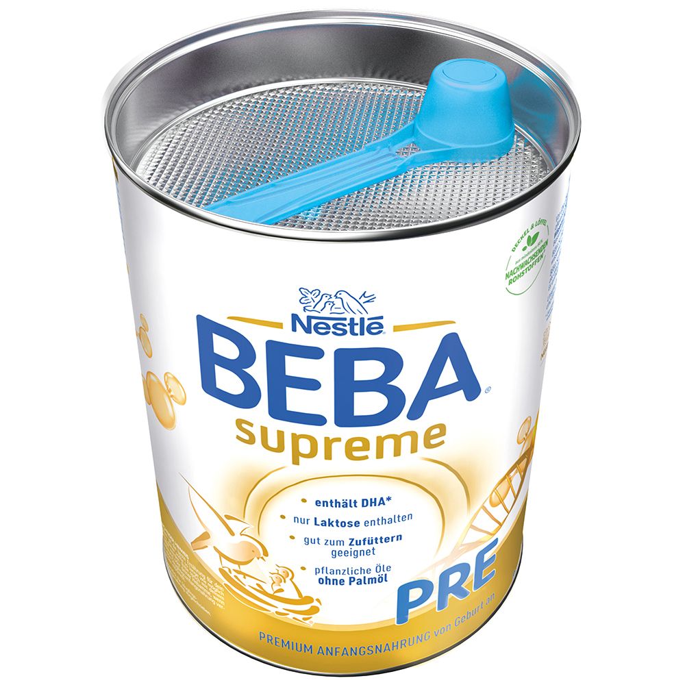 Nestlé BEBA® SUPREME Pre, Anfangsmilch von Geburt an