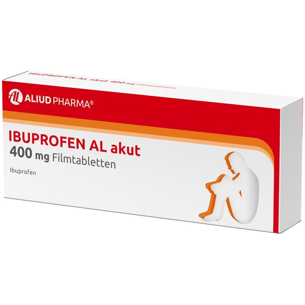 Ibuprofen AL akut 400 mg Filmtabletten bei akuten Schmerzen