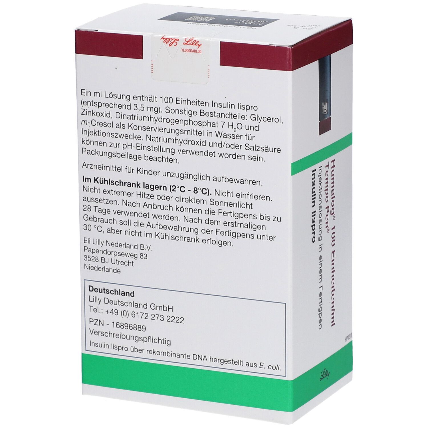 HUMALOG 100 E/ml Tempo Pen Inj.-Lsg.i.e.Fertigpen
