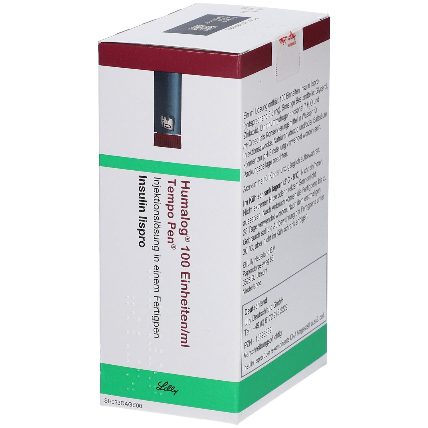 HUMALOG 100 E/ml Tempo Pen Inj.-Lsg.i.e.Fertigpen