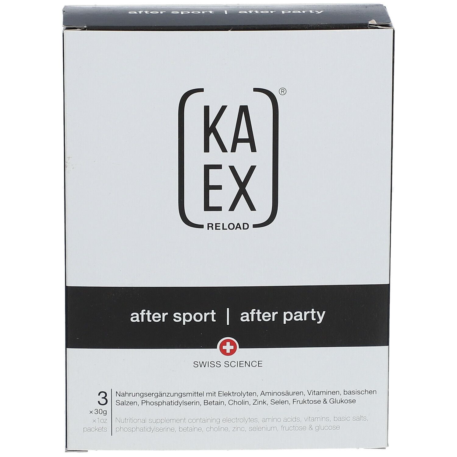 KAEX® RELOAD after sport