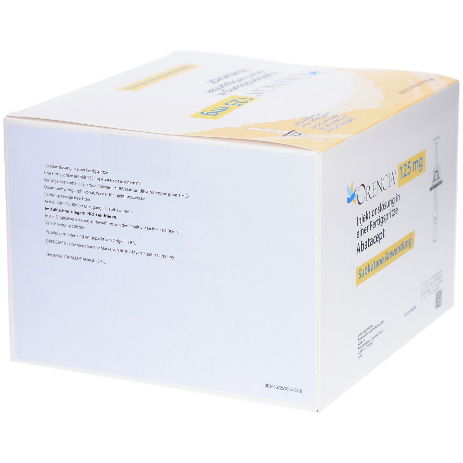 ORENCIA 125 mg Injektionslösung i.e.Fertigspritze