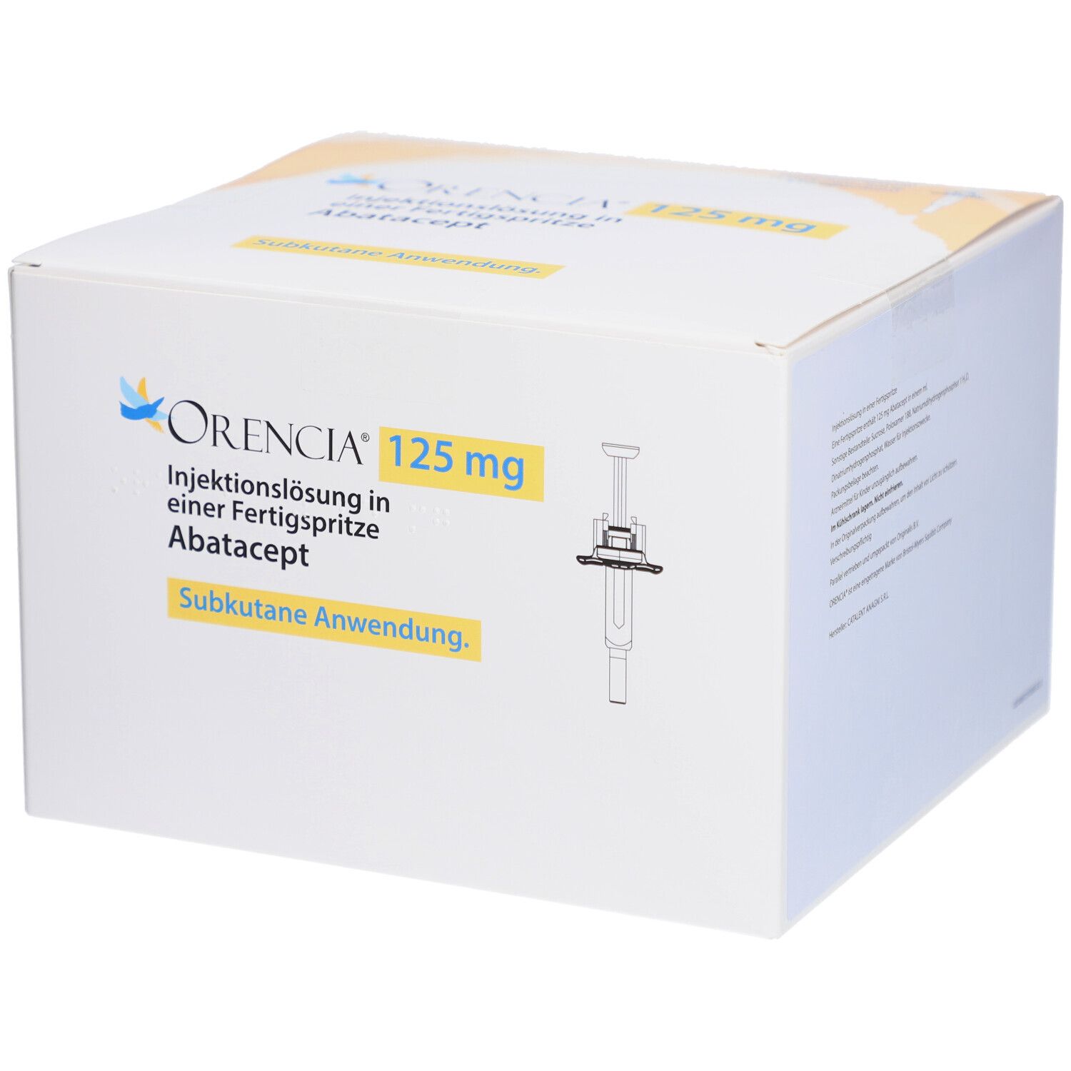 ORENCIA 125 mg Injektionslösung i.e.Fertigspritze
