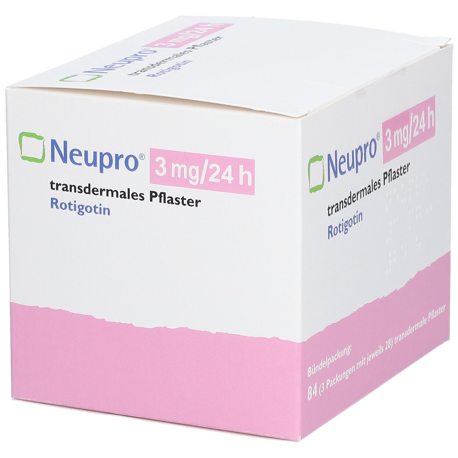 NEUPRO 3 mg/24 h transdermale Pflaster