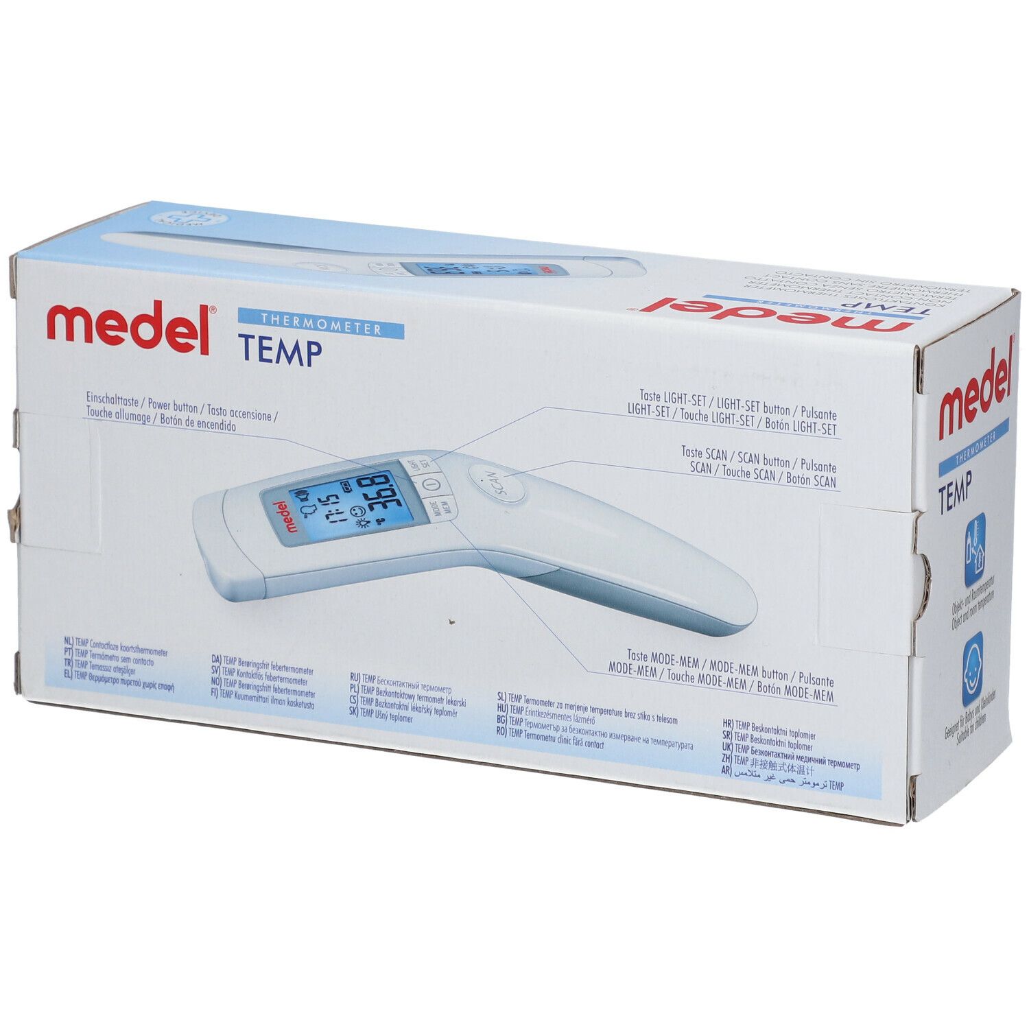 medel® Temp kontaktloses Thermometer