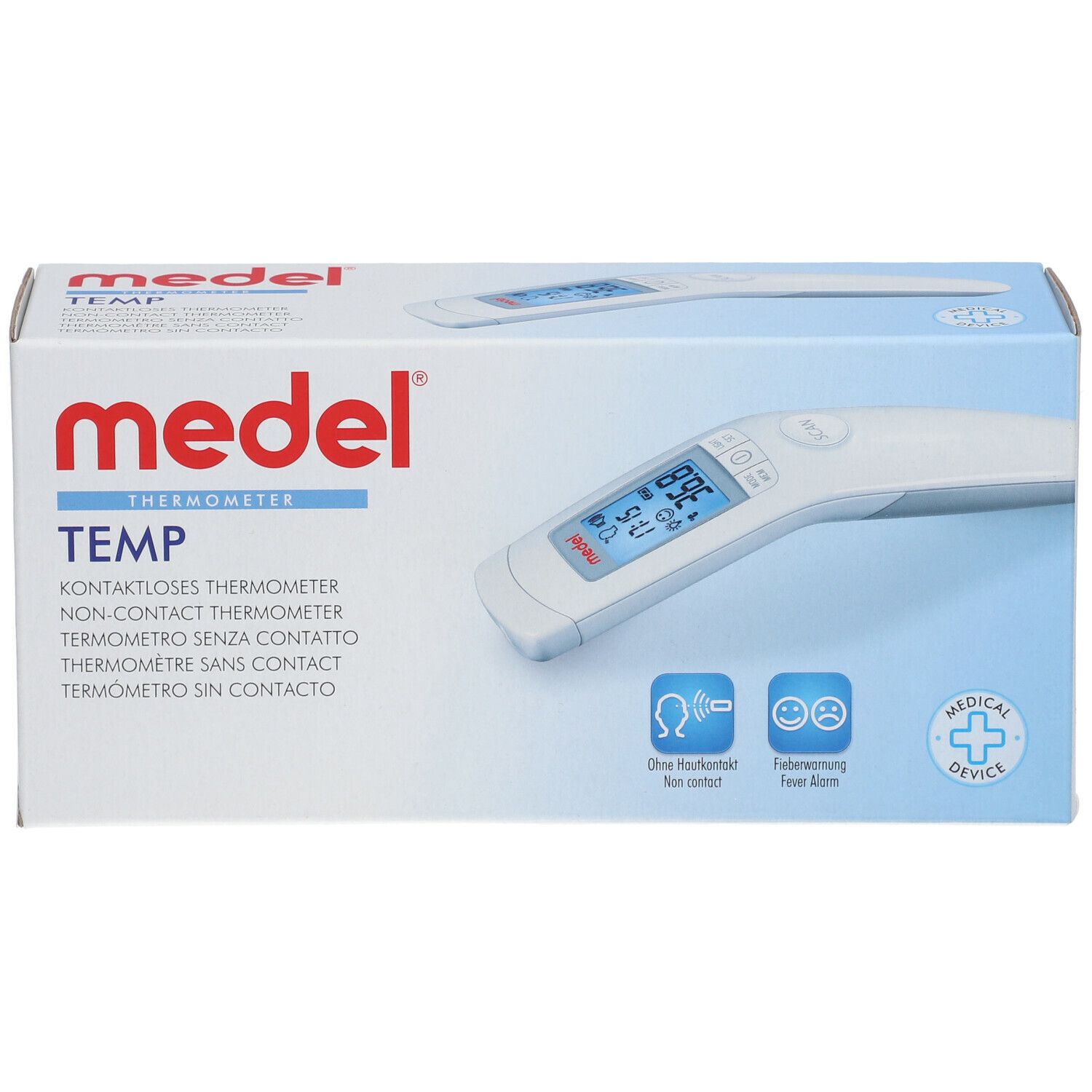 medel® Temp kontaktloses Thermometer 1 St - SHOP APOTHEKE