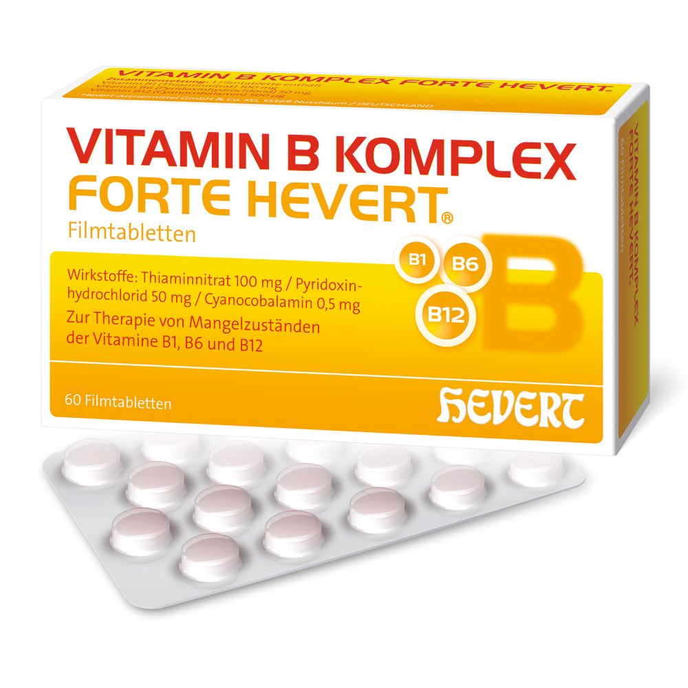 Vitamin B Komplex forte Hevert Tabletten