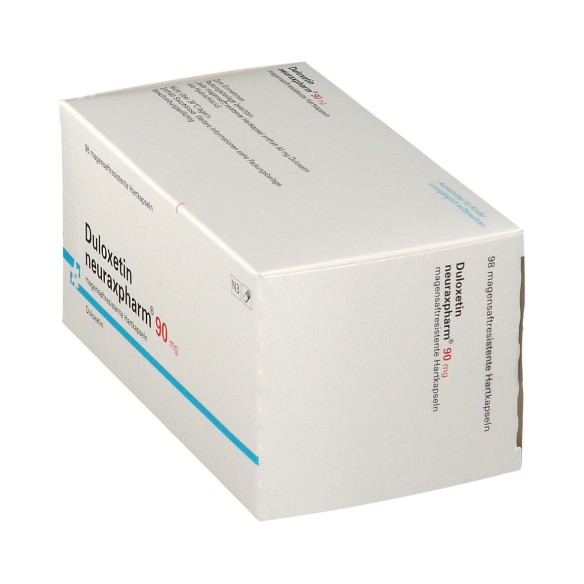 Duloxetin neuraxpharm 90 mg magensaftres.Hartkaps. 98 St Magensaftresistente Hartkapseln