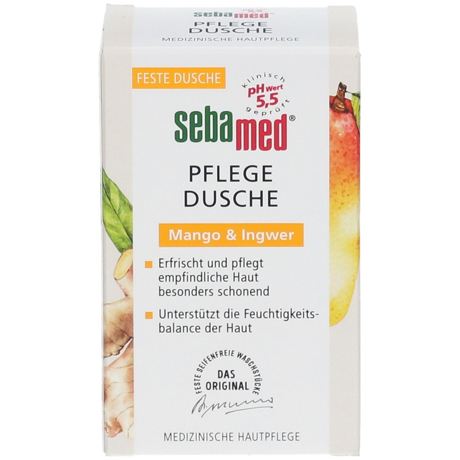 sebamed® Pflege-Dusche Mango & Ingwer fest