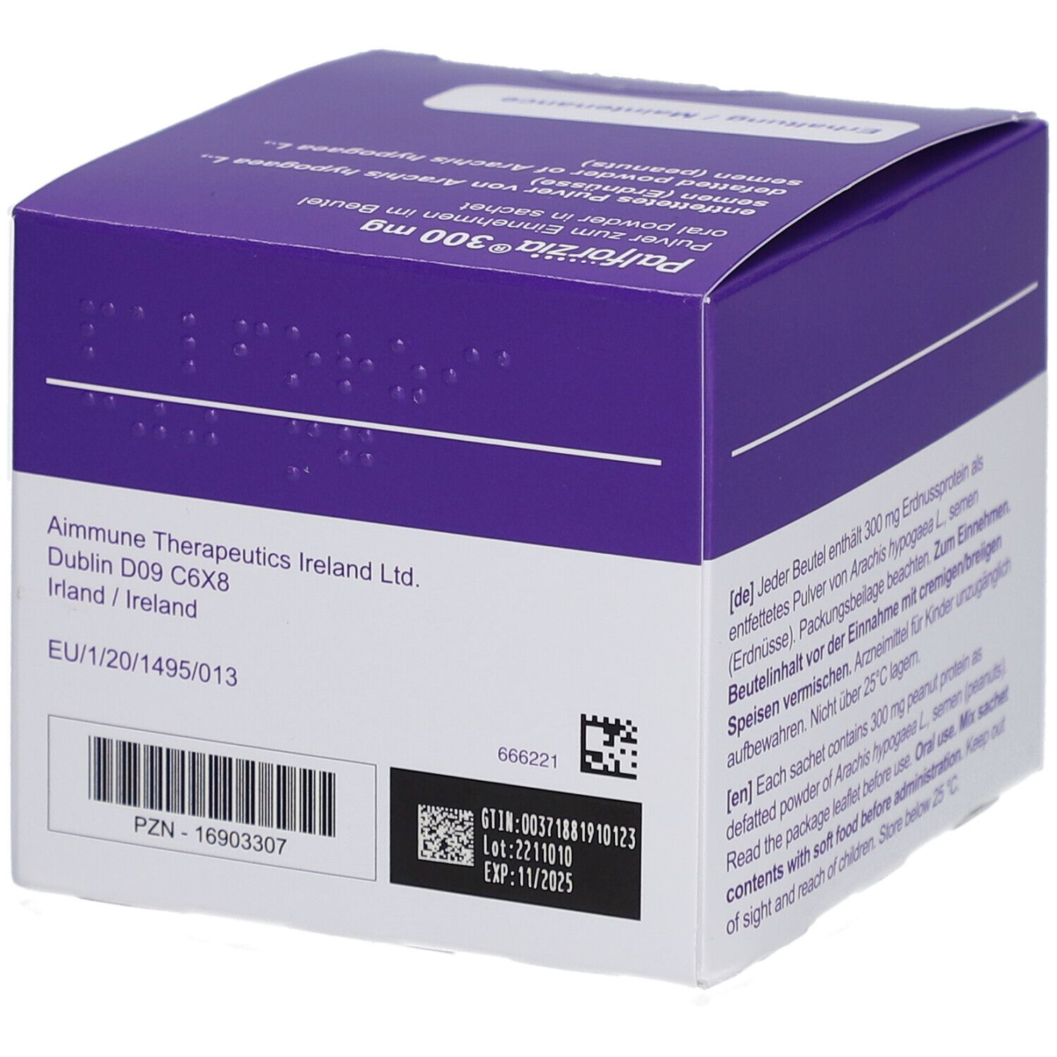PALFORZIA Erhaltungstherapie 300 mg Pulver