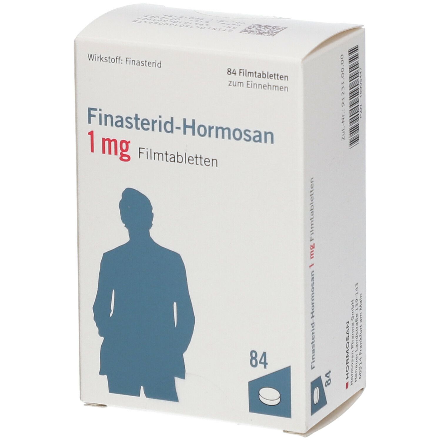 FINASTERID-Hormosan 1 mg Filmtabletten 84 St