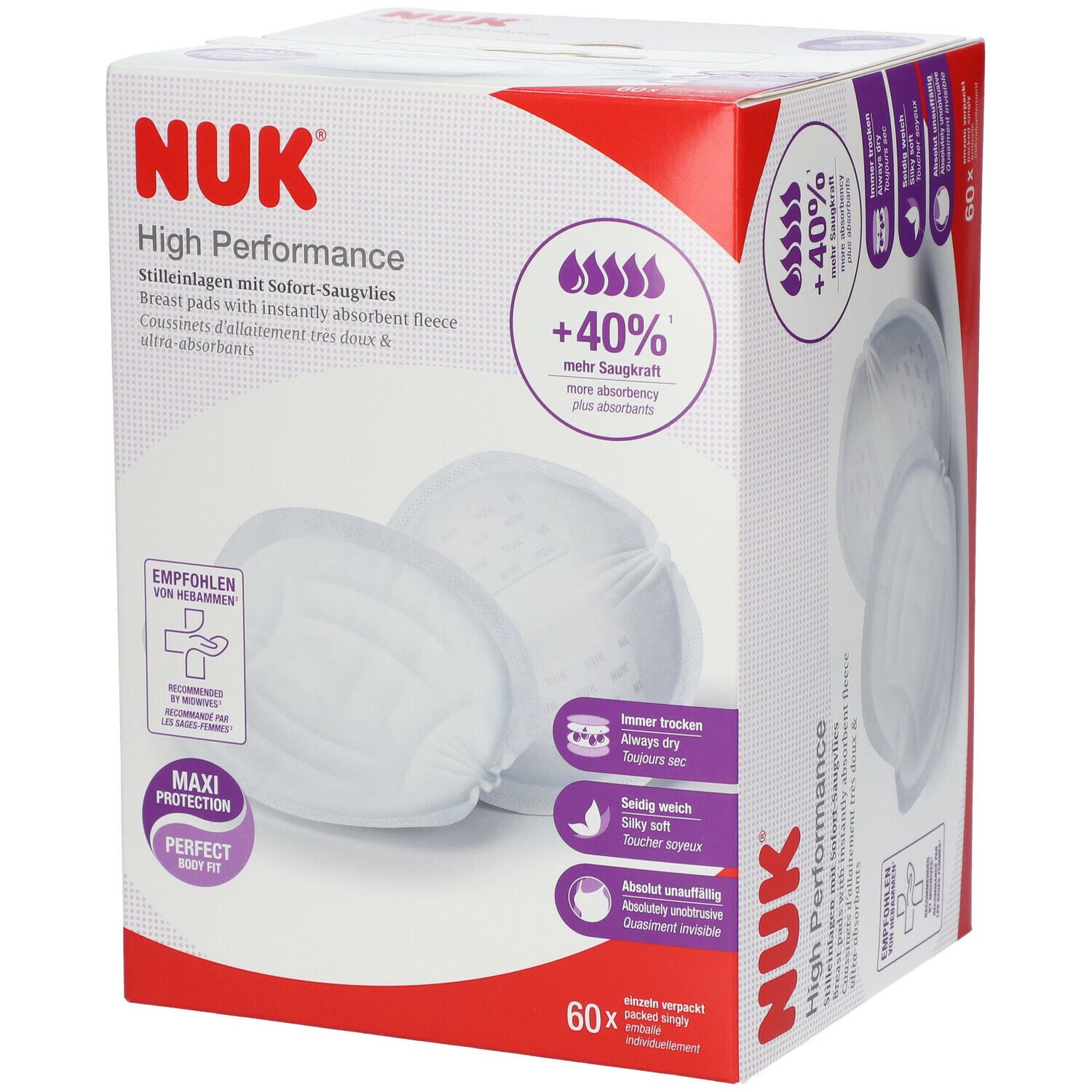 NUK High Performance Stilleinlagen 60 St