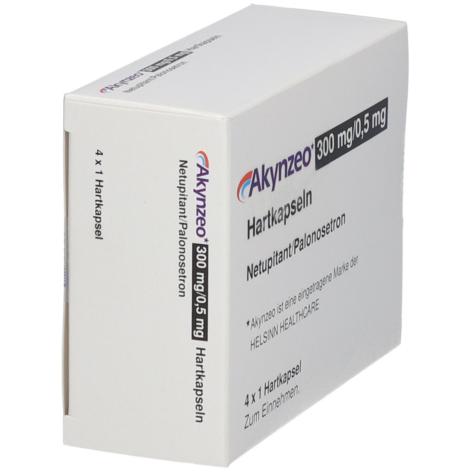 Akynzeo 300 mg/0,5 mg Hartkapseln 4 St