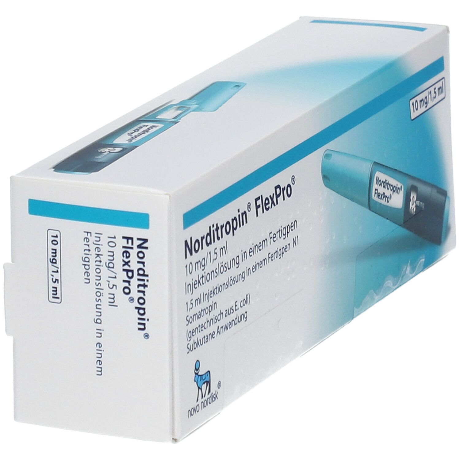 Norditropin FlexPro 10 mg/1,5 ml Inj.-L.i.e.F.Pen 1,5 Injektionslösung in einem Fertigpen