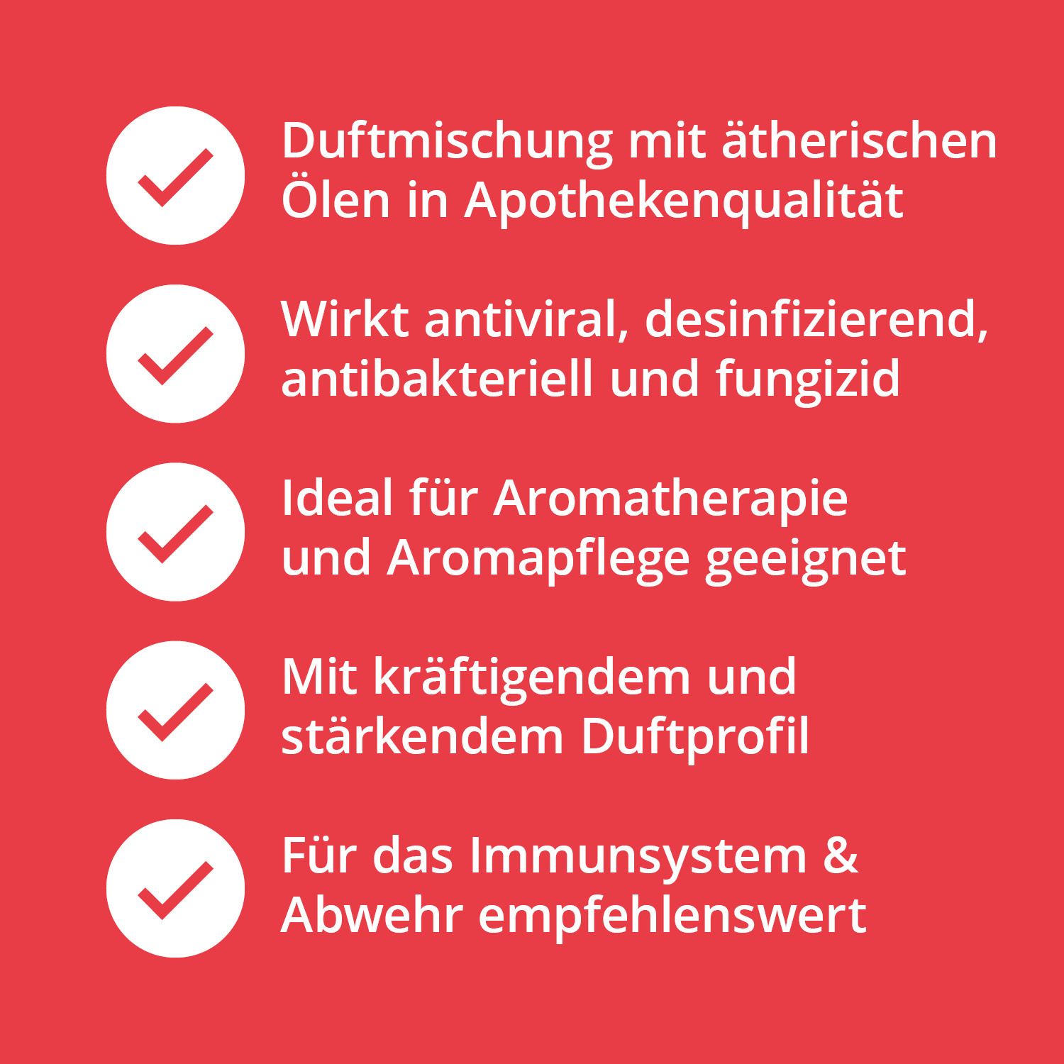 Abwehr & Kraft Duftmischung ätherisches Öl 5 ml Ätherisches