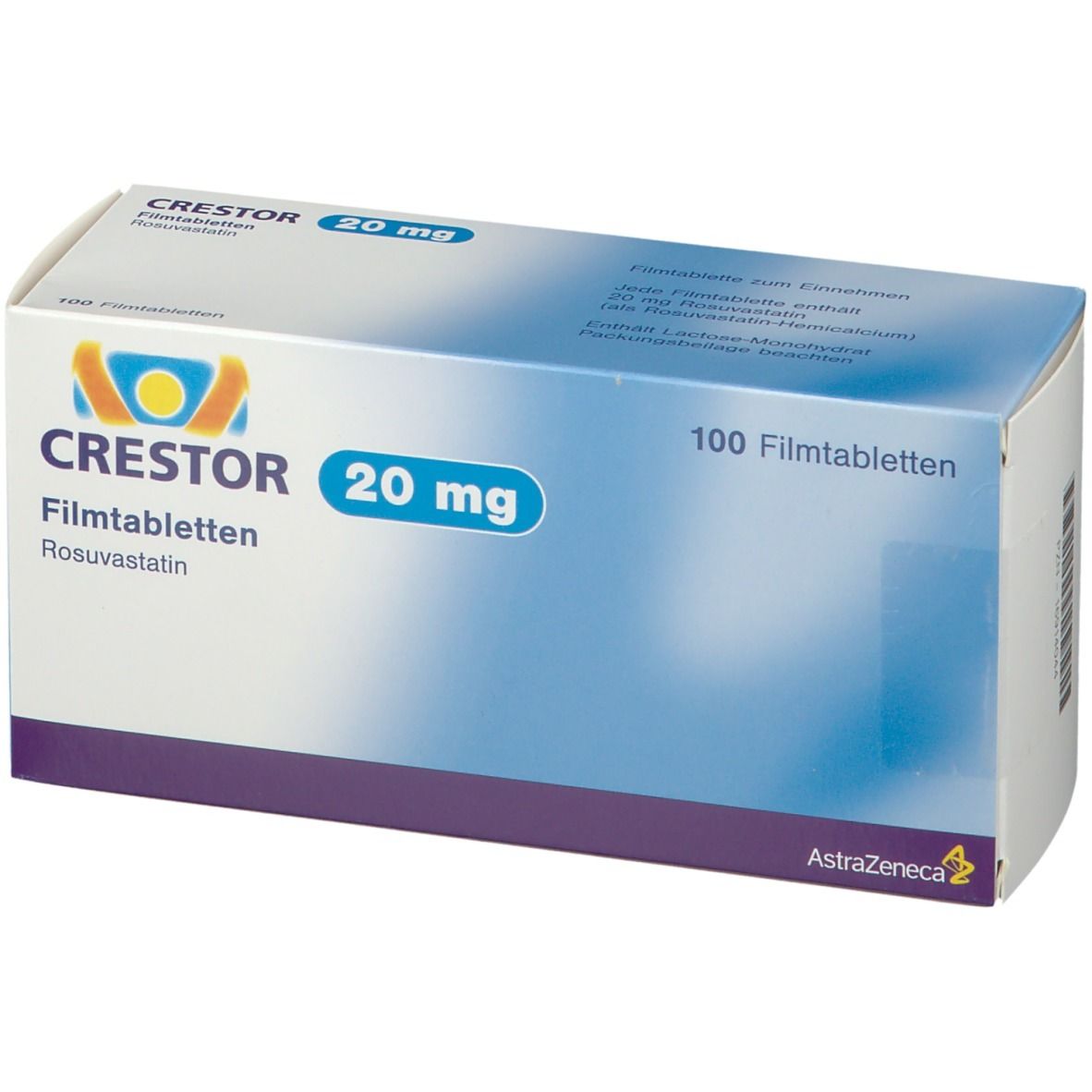 Crestor 20 mg 100 St mit dem E-Rezept kaufen - Shop Apotheke