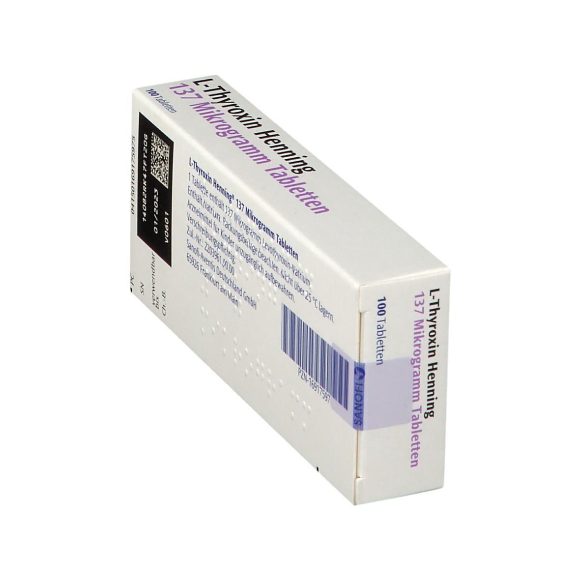 L-Thyroxin Henning 137 µg