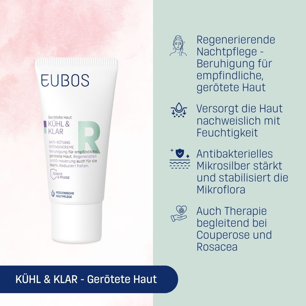 Eubos Kühl & Klar Anti-Rötung Intensivcreme 30 ml Creme