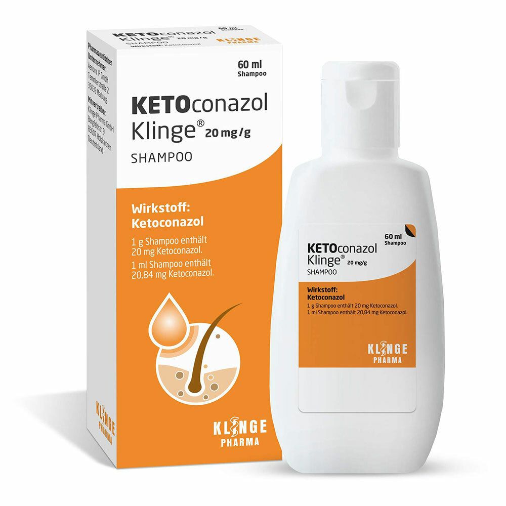 KETOconazol Klinge® 20 mg/g Shampoo