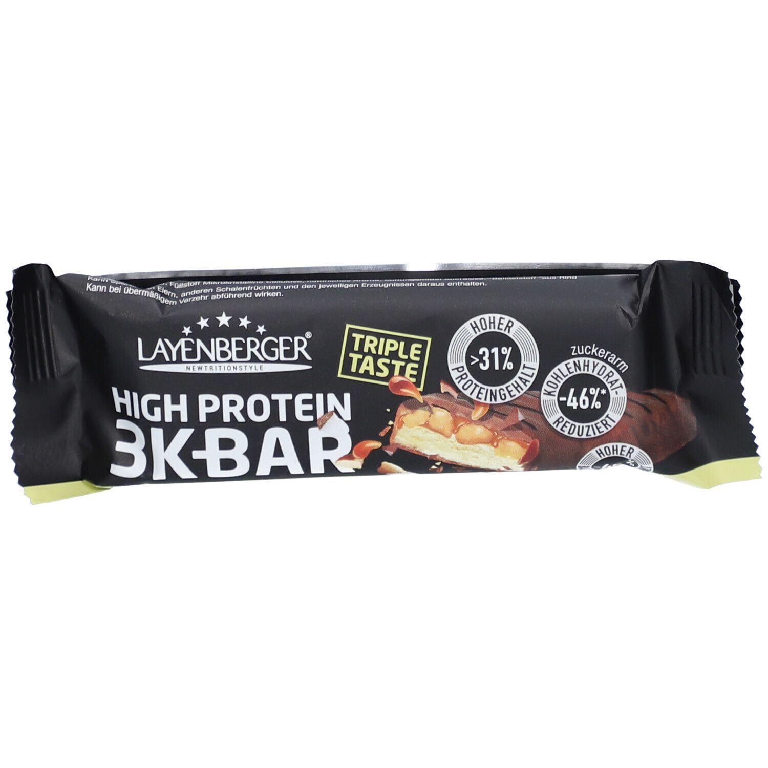 Layenberger 3K Protein Bar High Prot.Pean.Alm.Coco 45 g Riegel