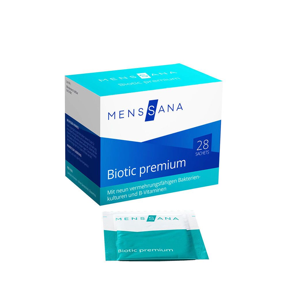 Biotic premium MensSana Beutel 28x2 g