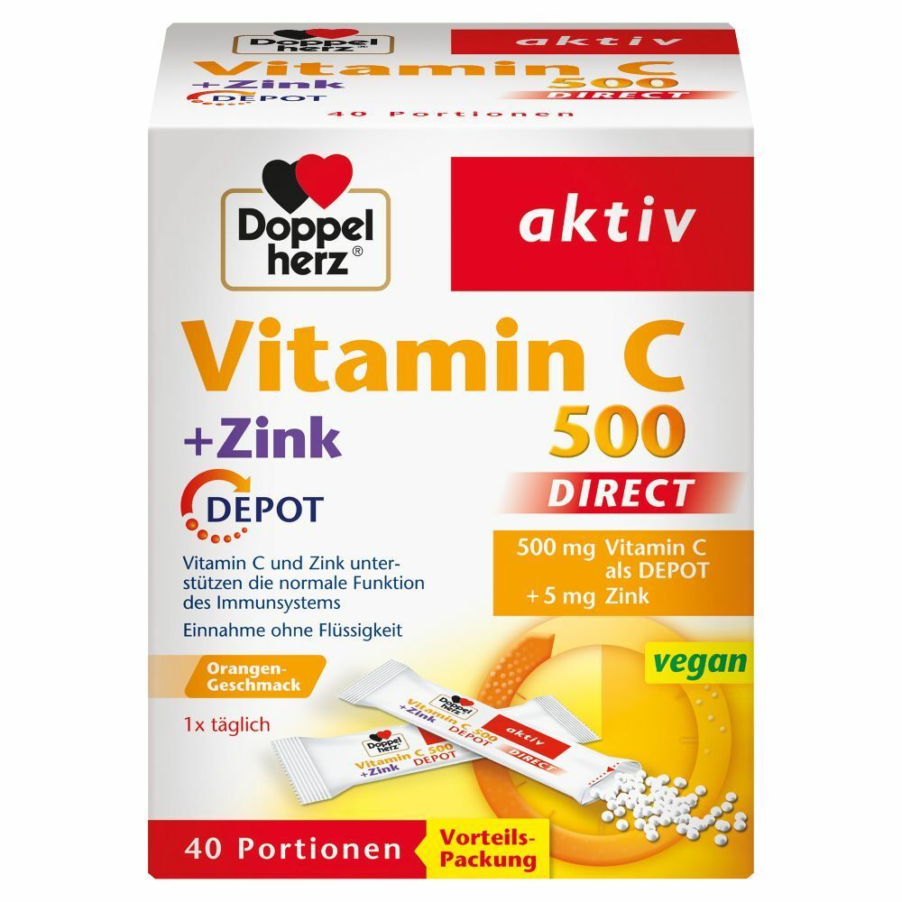 Doppelherz® Vitamin C 500 DIRECT