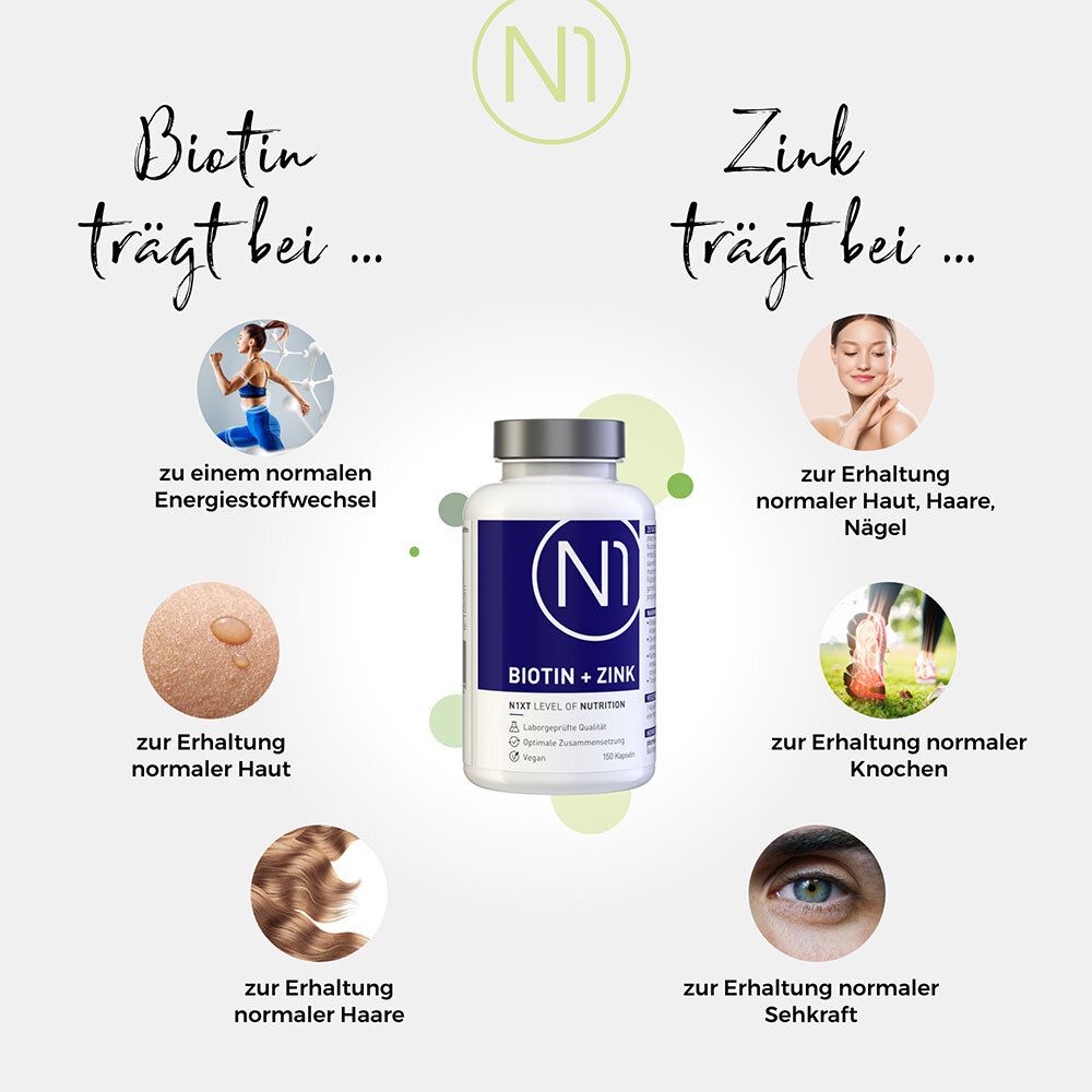 N1 BIOTIN + ZINK