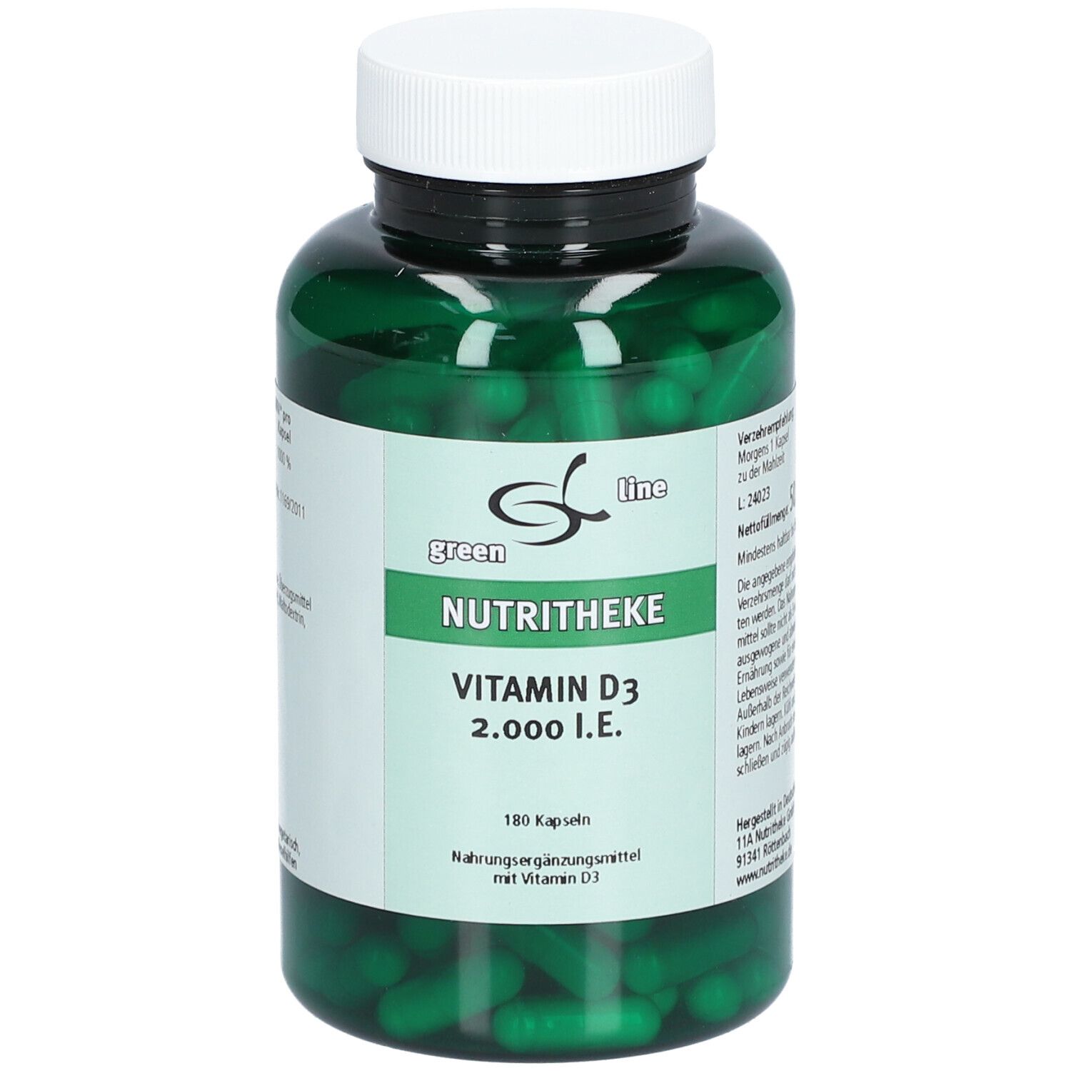 green line Vitamine D3 2000 I.e.
