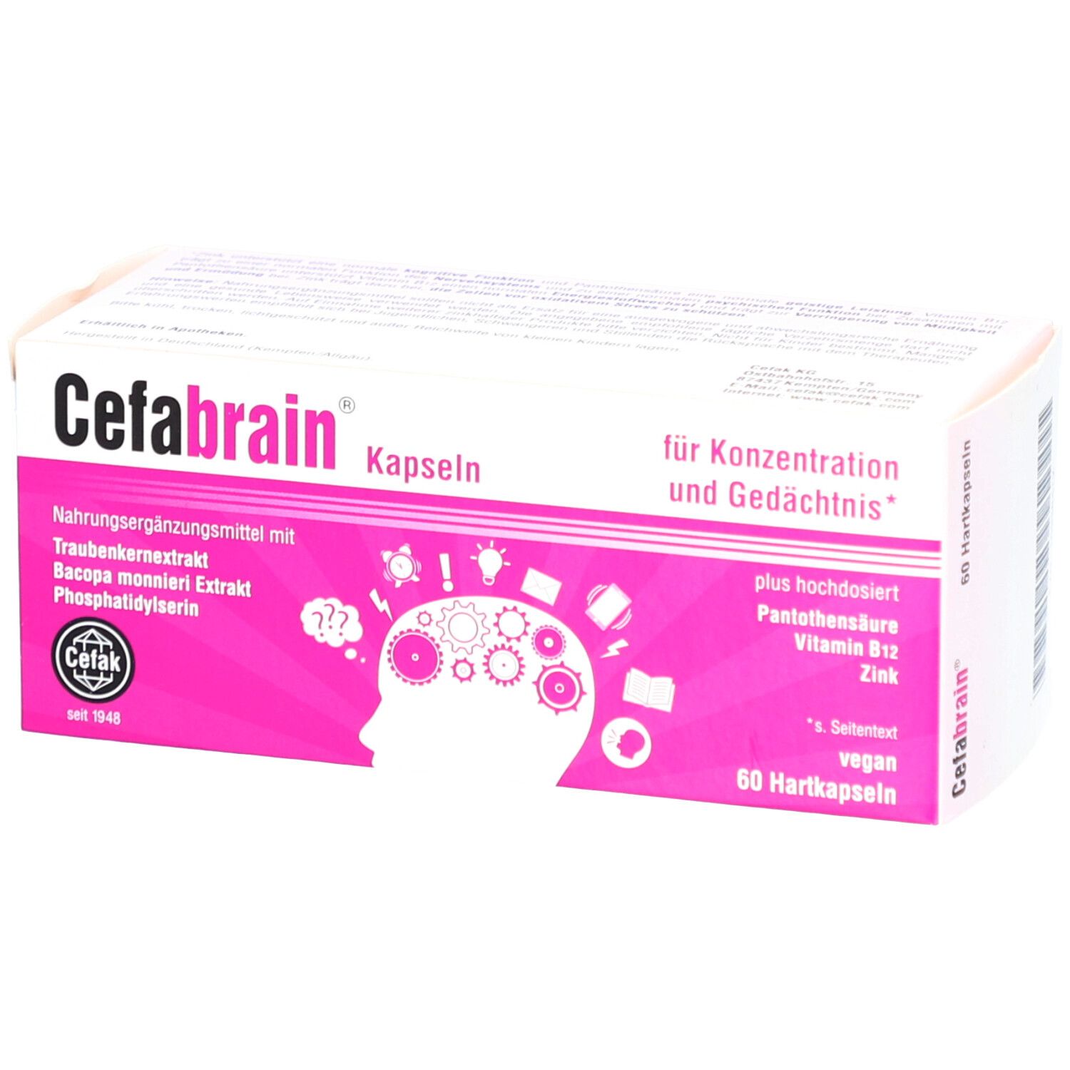 Cefabrain Hartkapseln 60 St