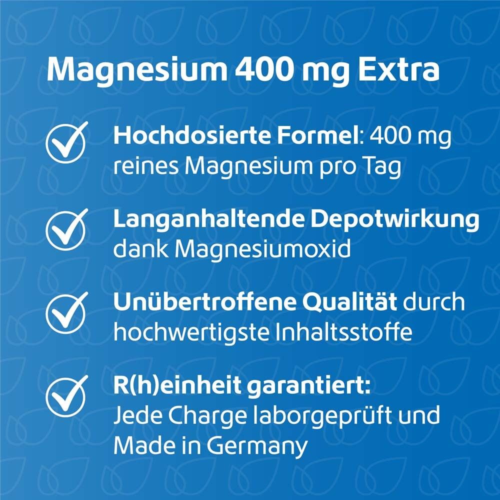 Magnesium 400 mg Extra