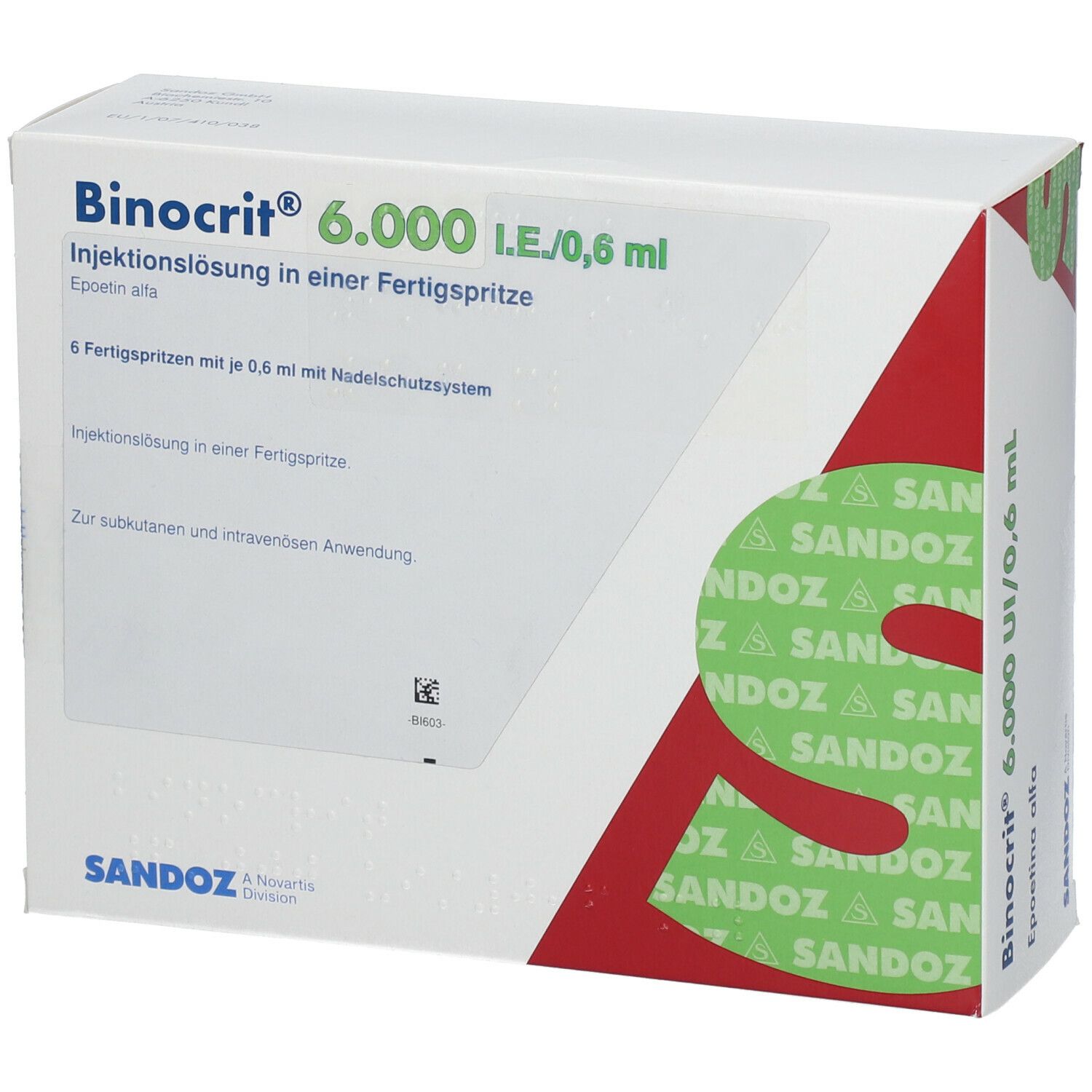 Binocrit 6.000 I.E./0,6 ml