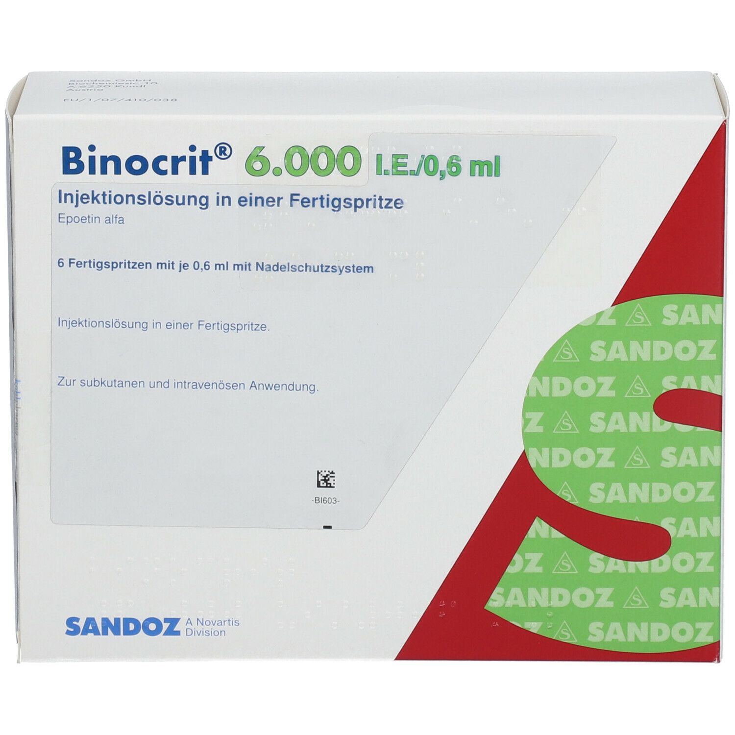 Binocrit 6.000 I.E./0,6 ml